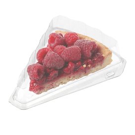 Scatola Plastica Porzione Torte Tras. 1/8 Ø26cm (600 Pezzi)