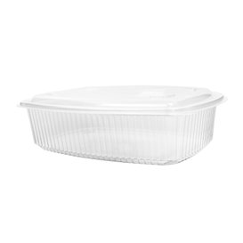 Contenitore Coperchio Alto PP 1500ml Microonde (25 Pezzi)