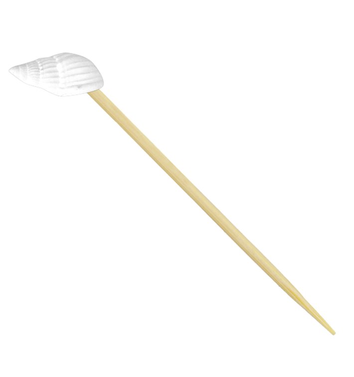 Spiedino di Bambù Conchiglia 7cm (200 Pezzi)