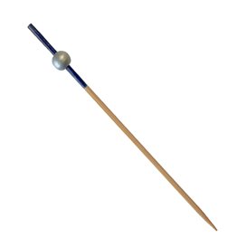 Spiedino di Bambù Blu/Argento 10cm (1.200 Pezzi)