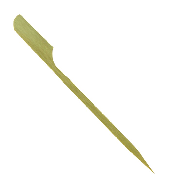 Spiedini di Bambù "Golf" Naturale 18cm (50 Pezzi)
