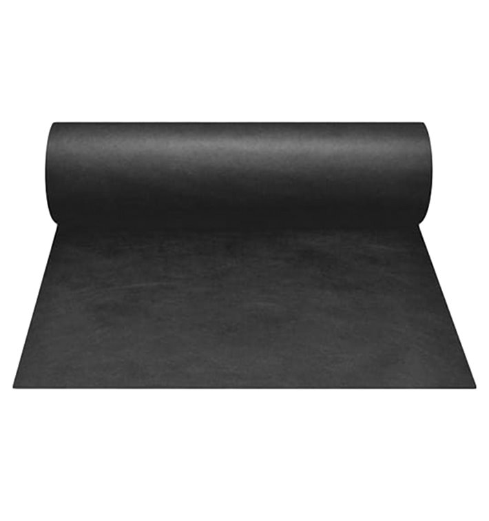 Tovaglia Rotolo Non Tessuto Pretagliati 0,4x48m 50g Nero Tovaglia Rotolo Non Tessuto Pretagliati 0,4x48m 50g Nero