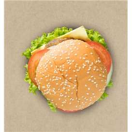 Carta Antigrasso Kraft 31x42cm (1000 Pezzi)