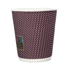 Bicchiere Carta Ecologico Kraft 9Oz/270 ml (25 Pezzi)