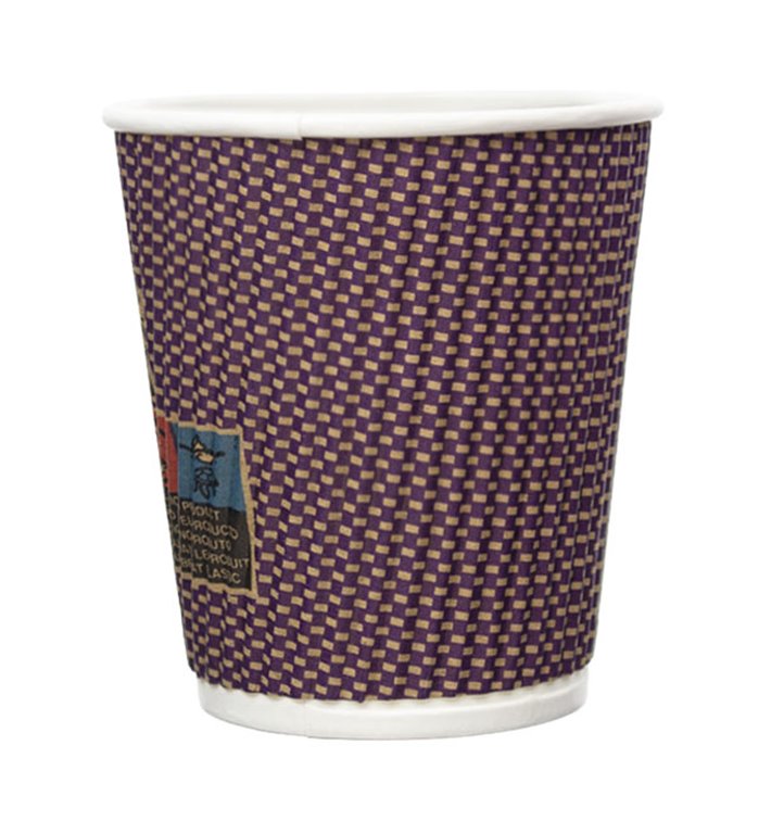 Bicchiere Carta Ecologico Kraft 9Oz/270 ml (25 Pezzi) Bicchiere Carta Ecologico Kraft 9Oz/270 ml (25 Pezzi)