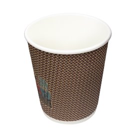 Bicchiere Carta Ecologico Kraft 9Oz/270 ml (1050 Pezzi)