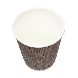 Bicchiere Carta Ecologico Kraft 9Oz/270 ml (25 Pezzi)
