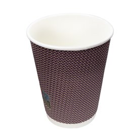 Bicchiere Carta Ecologico Kraft 9Oz/270 ml (25 Pezzi)
