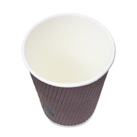 Bicchiere Carta Ecologico Kraft 9Oz/270 ml (25 Pezzi)