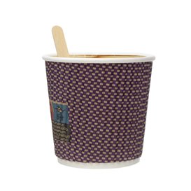 Bicchiere Carta Ecologico Kraft 9Oz/270 ml (25 Pezzi)