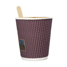 Bicchiere Carta Ecologico Kraft 9Oz/270 ml (25 Pezzi)