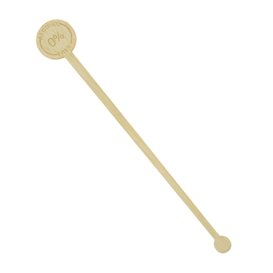 Agitatore per Bere in Bambù 0% Alcool 14cm (50 Pezzi)