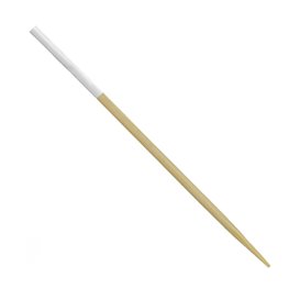 Spiedino di Bambù Punta Bianco 7cm (300 Pezzi)