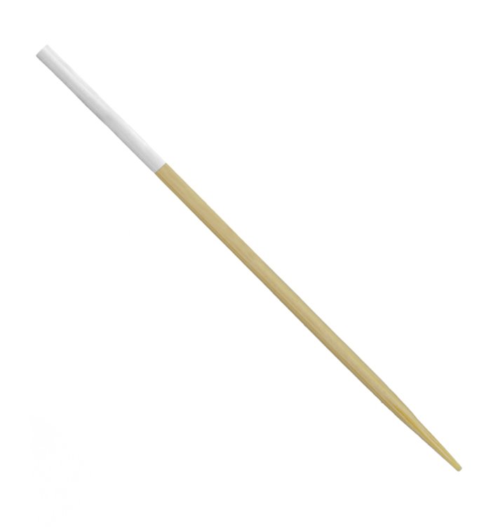 Spiedino di Bambù Punta Bianco 7cm (300 Pezzi) Spiedino di Bambù Punta Bianco 7cm (300 Pezzi)