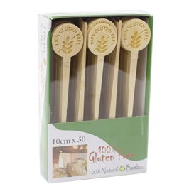 Stuzzicadenti Marcatore Bambù Gluten Free 10cm (600 Pezzi)