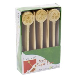 Stuzzicadenti Marcatore Bambù Sugar Free 10cm (600 Pezzi)