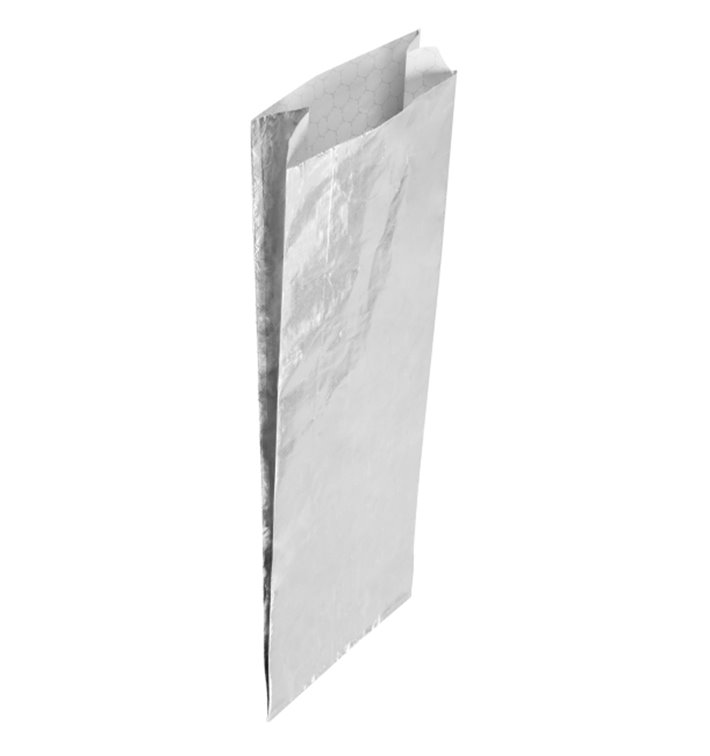 Foglio di Alluminio Oleato Argento 26*10,3+5cm (200 Pezzi) Foglio di Alluminio Oleato Argento 26*10,3+5cm (200 Pezzi)