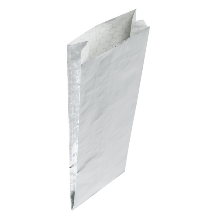 Foglio di Alluminio Oleato Argento 31,5*10,3+5cm (250 Pezzi) Foglio di Alluminio Oleato Argento 31,5*10,3+5cm (250 Pezzi)