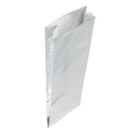Foglio di Alluminio Oleato Argento 31,5*10,3+5cm (2000 Pezzi)