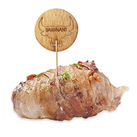 Stuzzicadenti Marcatore Fatto Poco “Saignant” 9 cm (1200 Pezzi)