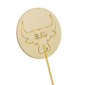Stuzzicadenti Marcatore Molto Poco Fatto “Bleu” 9 cm (1200 Pezzi)