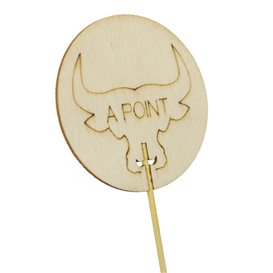 Stuzzicadenti Marcatore Mezzo Fatto “A Point” 9 cm  (1200 Pezzi)