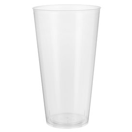 Bicchiere Riutilizzabile Infrangibile PP Cocktail Trasparente 470ml (25 Pezzi)