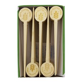Stuzzicadenti Marcatore Bambù Gluten Free 10cm (600 Pezzi)