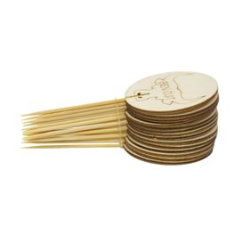 Stuzzicadenti Marcatore Ben Fatto “Bien Cuit” 9 cm (60 Pezzi)