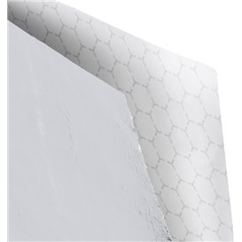 Sacchetto di Carta Antigrasso Argento 2L 16x16cm (4000  Pezzi)