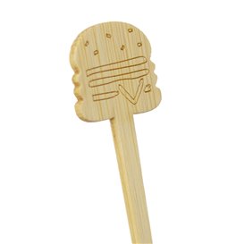 Spiedino per Hamburger in Bambù 12 cm (600 Pezzi)