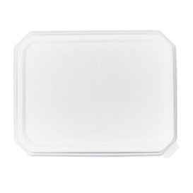 Coperchio PLA per Vassoio Canna da Zucchero 16,5x21,5cm (200 Pezzi)