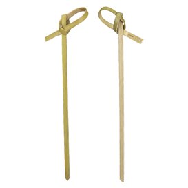 Spiedini di Bambù con Nodo Naturele 10cm (250 pezzi)
