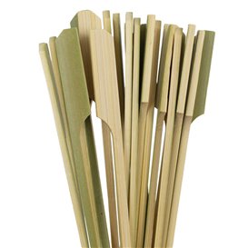 Spiedini di Bambù "Golf" Naturale 18cm in scatola (1.200 pezzi)