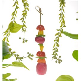 Spiedini di Bambù con Nodo Naturale 18cm (250 Pezzi)