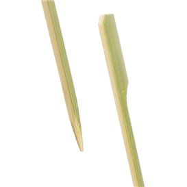 Spiedini di Bambù "Golf" Naturale 12cm in scatola (100 pezzi)