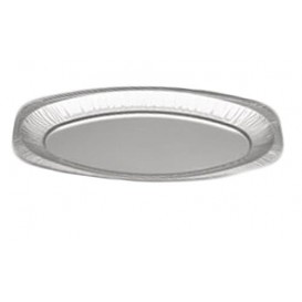 Vassoio Ovale di Alluminio 1650ml (10 Pezzi)