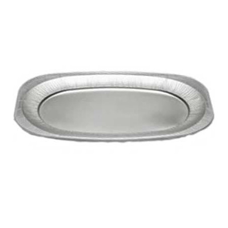 Vassoio Ovale di Alluminio 2150ml (10 Pezzi)