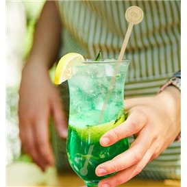 Agitatore per Bere in Bambù 0% Alcool 18cm (50 Pezzi)