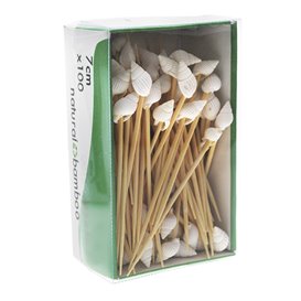 Spiedino di Bambù Conchiglia 7cm (100 Pezzi)