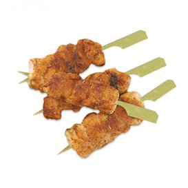 Spiedini di Bambù "Golf" Naturale 15cm in scatola  (100 Pezzi)
