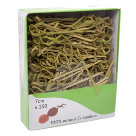 Spiedini di Bambù con Nodo Naturele 10cm (250 pezzi)