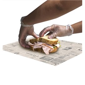 Carta Antigrasso Kraft Times 28x34cm (4.000 Pezzi)