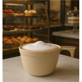 Tazza Riutilizzabile Cup Beige 190ml (25 Pezzi)