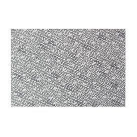 Tovaglietta Individuale Riutilizzabile "Day Drap" Anthracite 32x45cm (12 Pezzi)