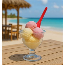 Paletta per Gelato Colori CPLA 10cm (100 Pezzi)