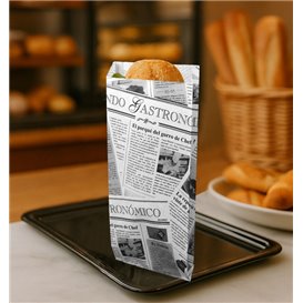 Sacchetto in Carta per Baguette Times 12+2x26cm (100 Pezzi)