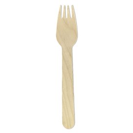 Forchetta di Legno Eco 16cm (1200 Pezzi)