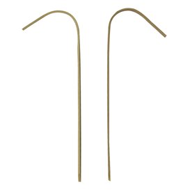 Spiedino Curvo in Bambù 9 cm (100 Pezzi)