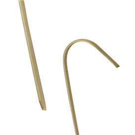 Spiedino Curvo in Bambù 9 cm (100 Pezzi)